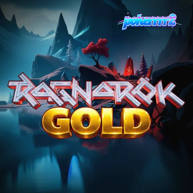 Tampilan visual slot Ragnarok Gold dengan latar belakang apokaliptik dan grid 5x5